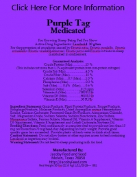 Purple Tag Medicated