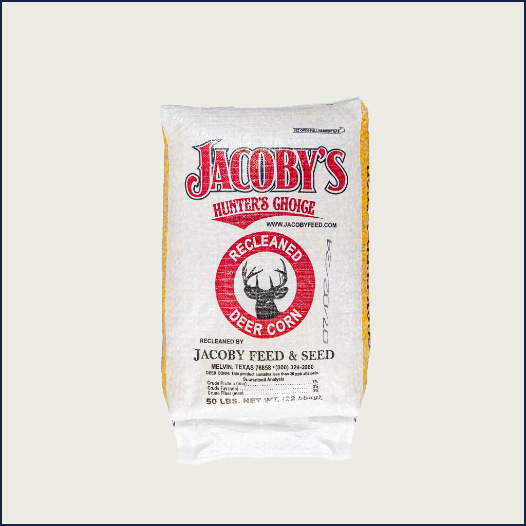Recleaned Deer Corn | Bulk or Sacks