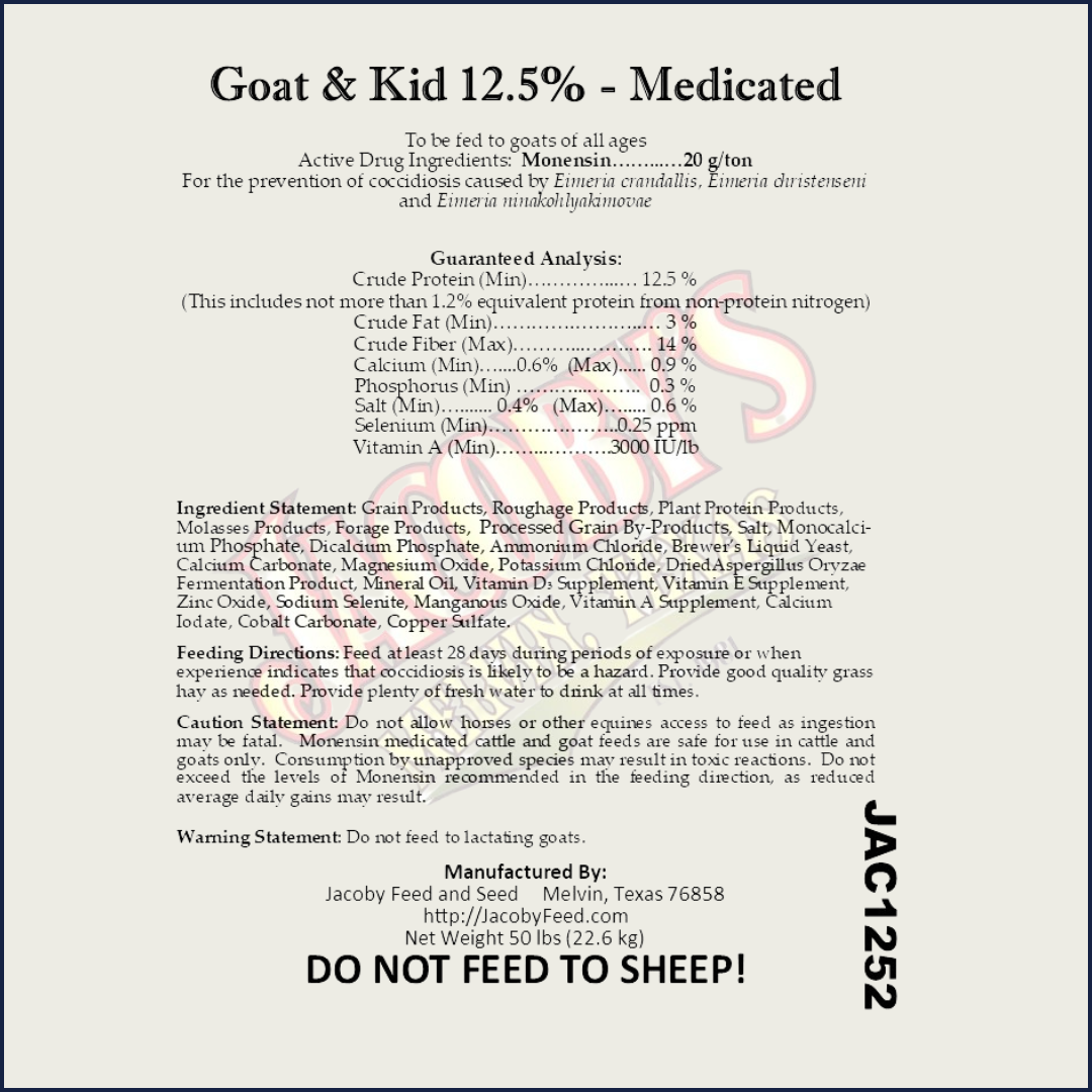 Calf Ration Commercial Feeds - Jacoby Feed & Seed