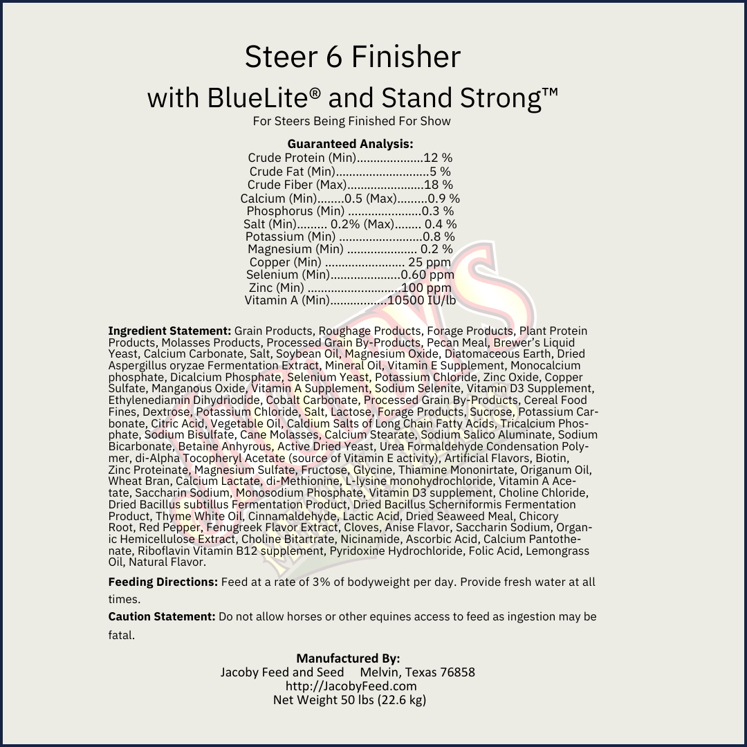 Steer 6 Finisher