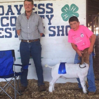 Bryce Bunnell,Missouri,dealer-Brett, Davis County, breeder--Ron Alden, Grand Champion County