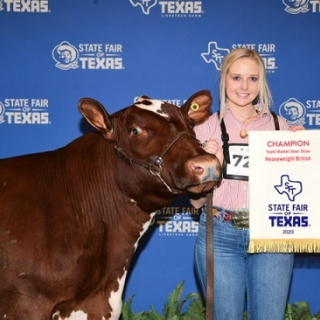 kendahl nix champion steer state fair