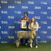 kylie parker state fair breeding champ delaine ewe