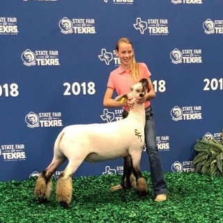 macy morris 2nd place class 6 state fair