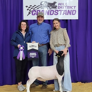 preslee faris res champ market lamb