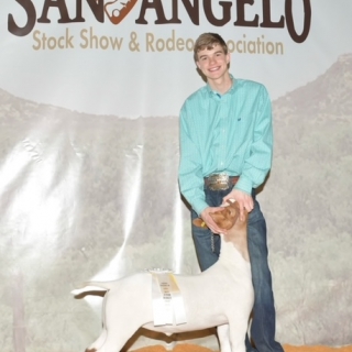 tres spencer 3rd place market goat san angelo
